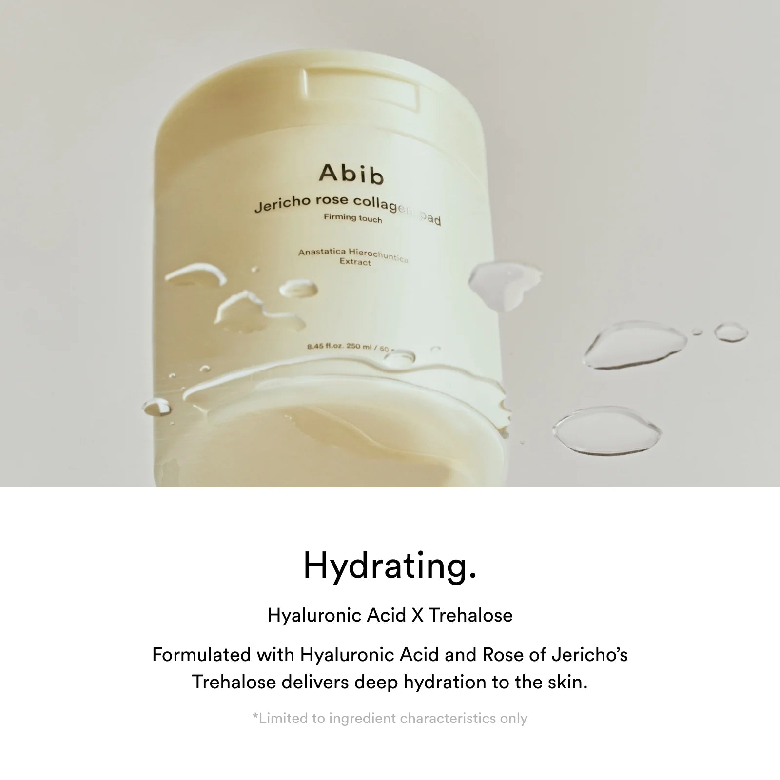 Abib - Jericho Rose Collagen Pad Firming Touch, 60pads