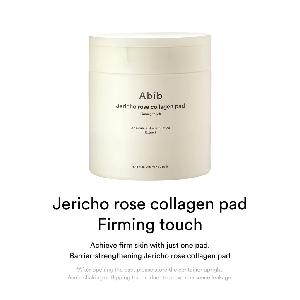 Abib - Jericho Rose Collagen Pad Firming Touch, 60pads