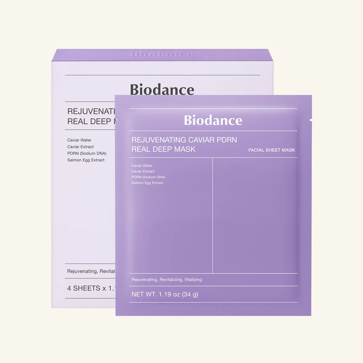 Biodance – Rejuvenating Caviar PDRN Real Deep Mask