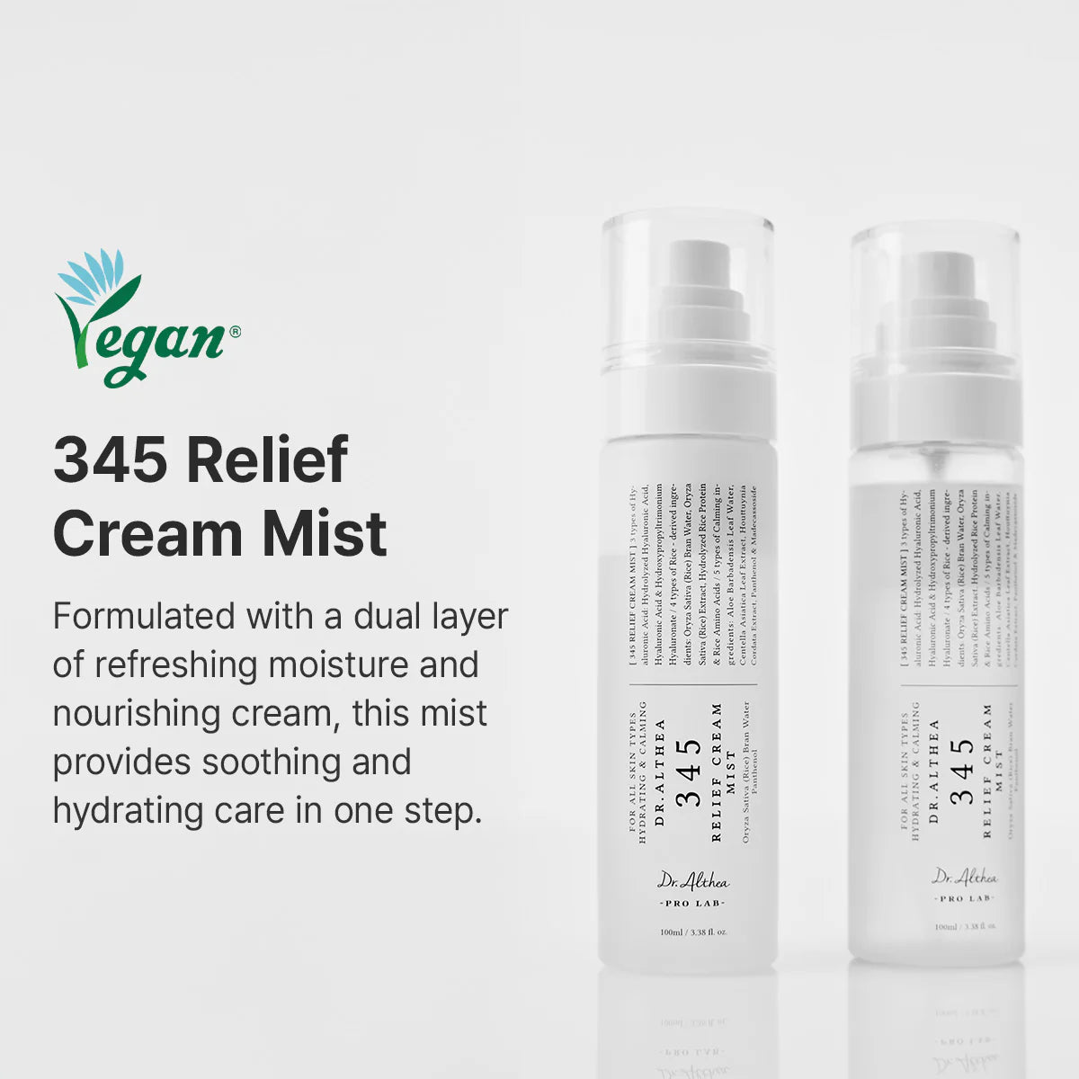 Dr. Althea - 345 Relief Cream Mist (100ml)