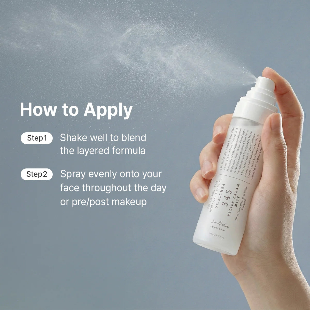 Dr. Althea - 345 Relief Cream Mist (100ml)