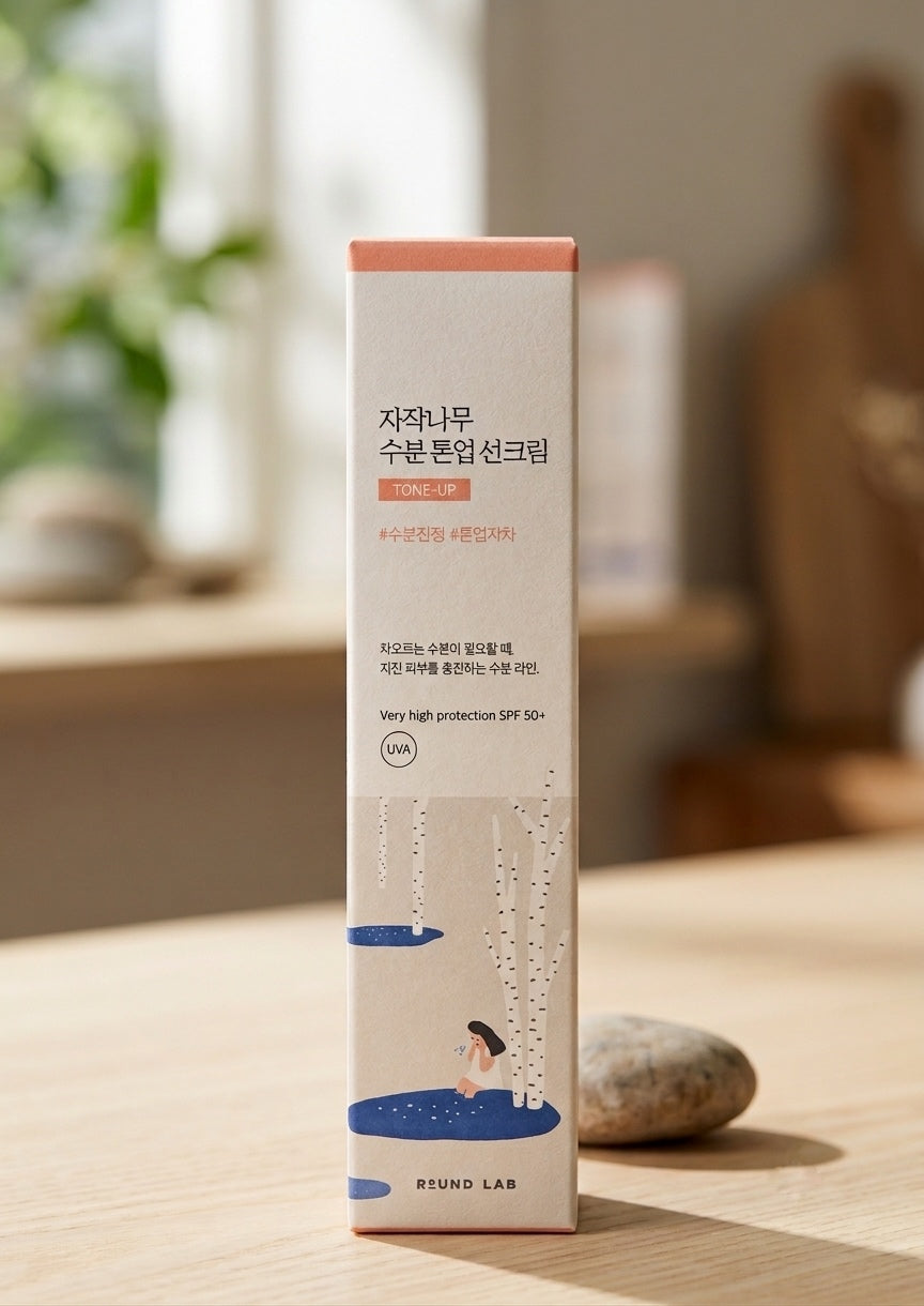 Round Lab - Birch Juice Tone-Up Sunscreen (50ml)