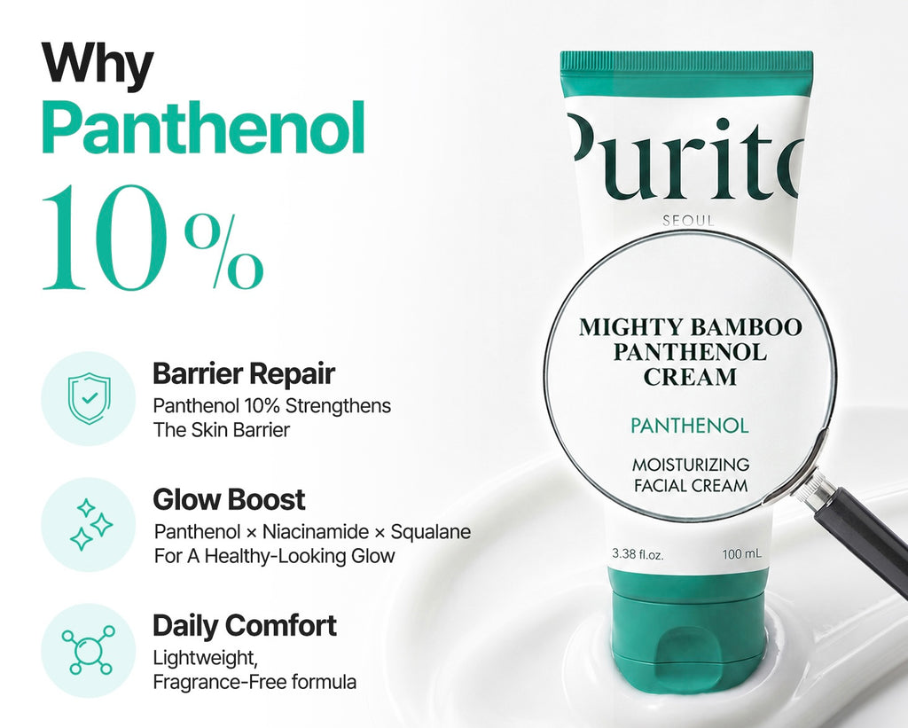 PURITO – Mighty Bamboo Panthenol Cream (100ml)