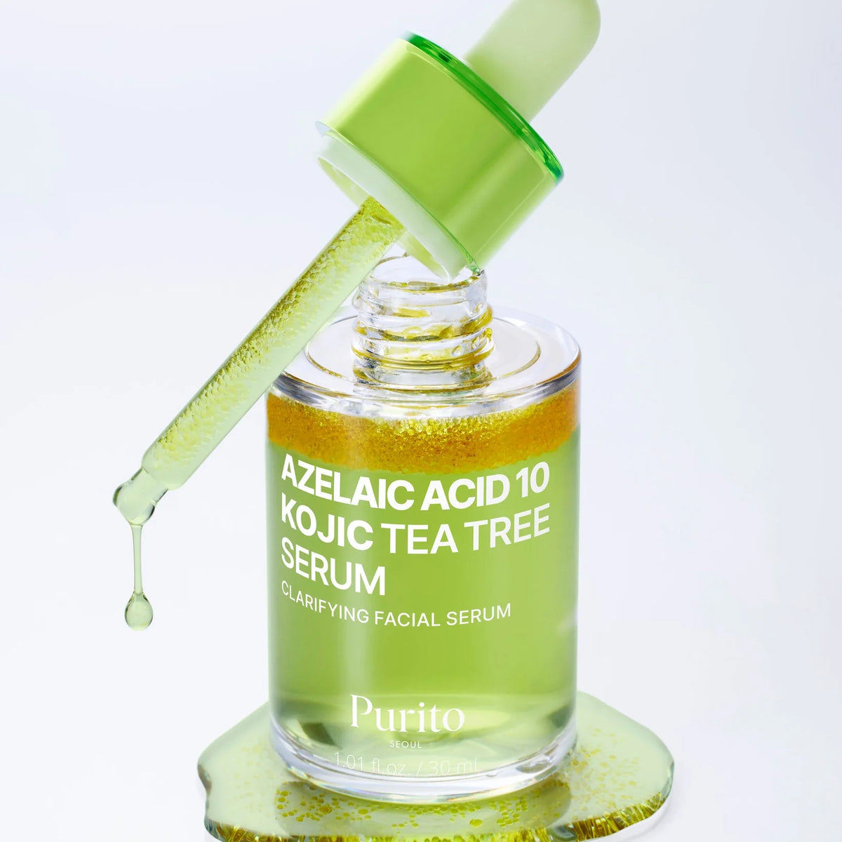 PURITO – Azelaic Acid 10 Kojic Tea Tree Serum (30ml)