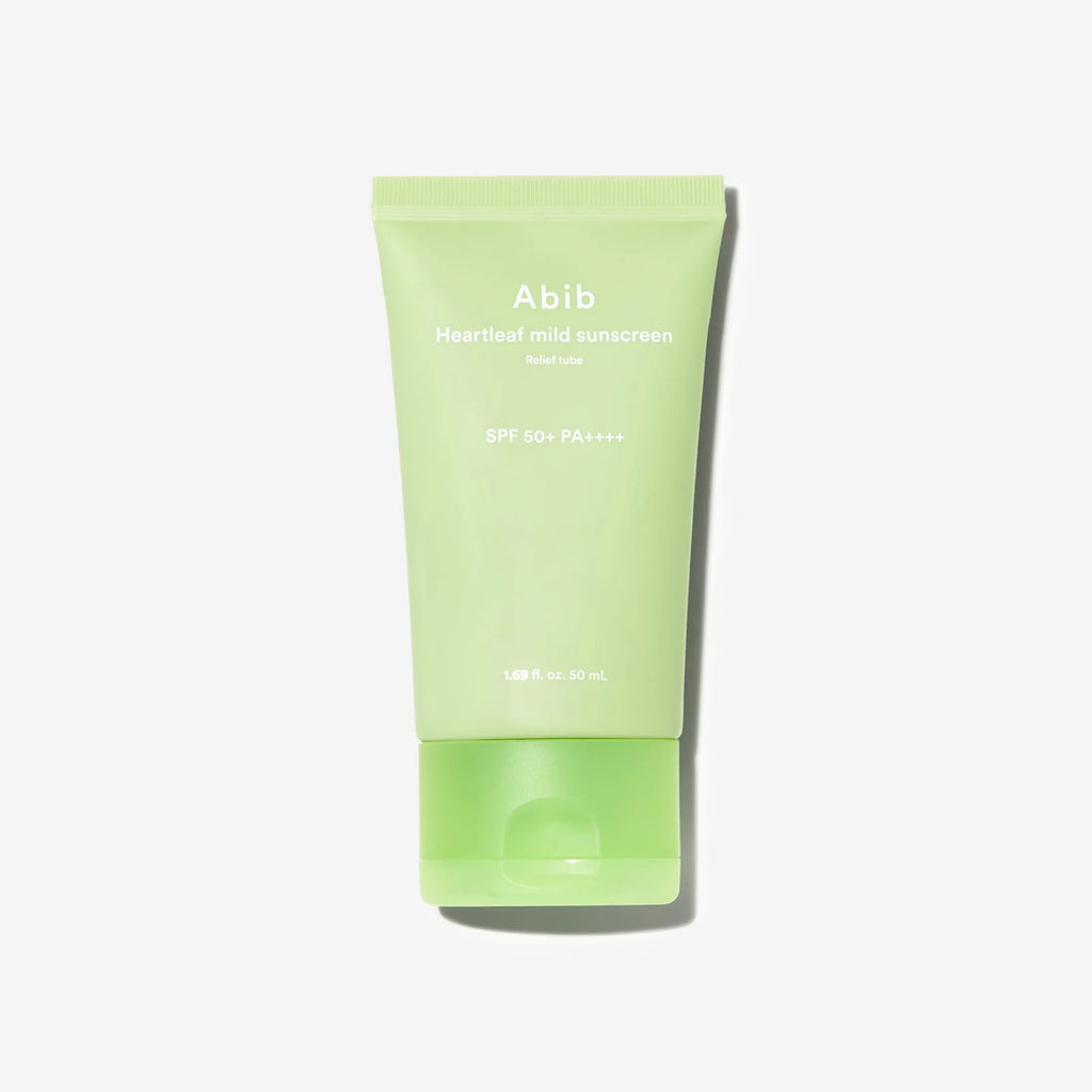 ABIB - Heartleaf Mild Sunscreen Relief Tube, 50ml