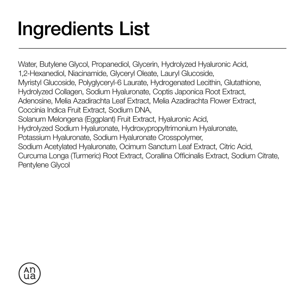 Anua - PDRN Hyaluronic Acid Capsule 100 Serum
