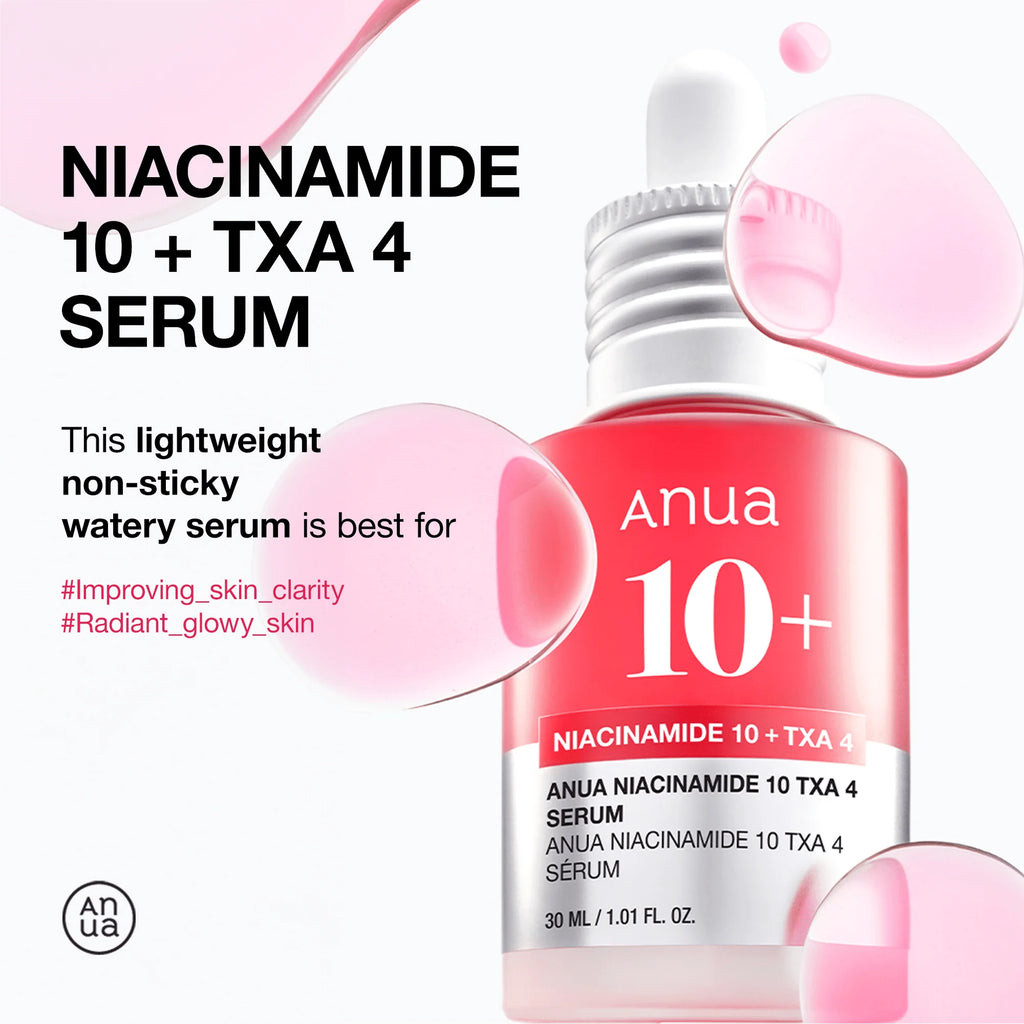 Anua – Niacinamide 10% + Tranexamin TXA Acid 4% Serum (30ml)