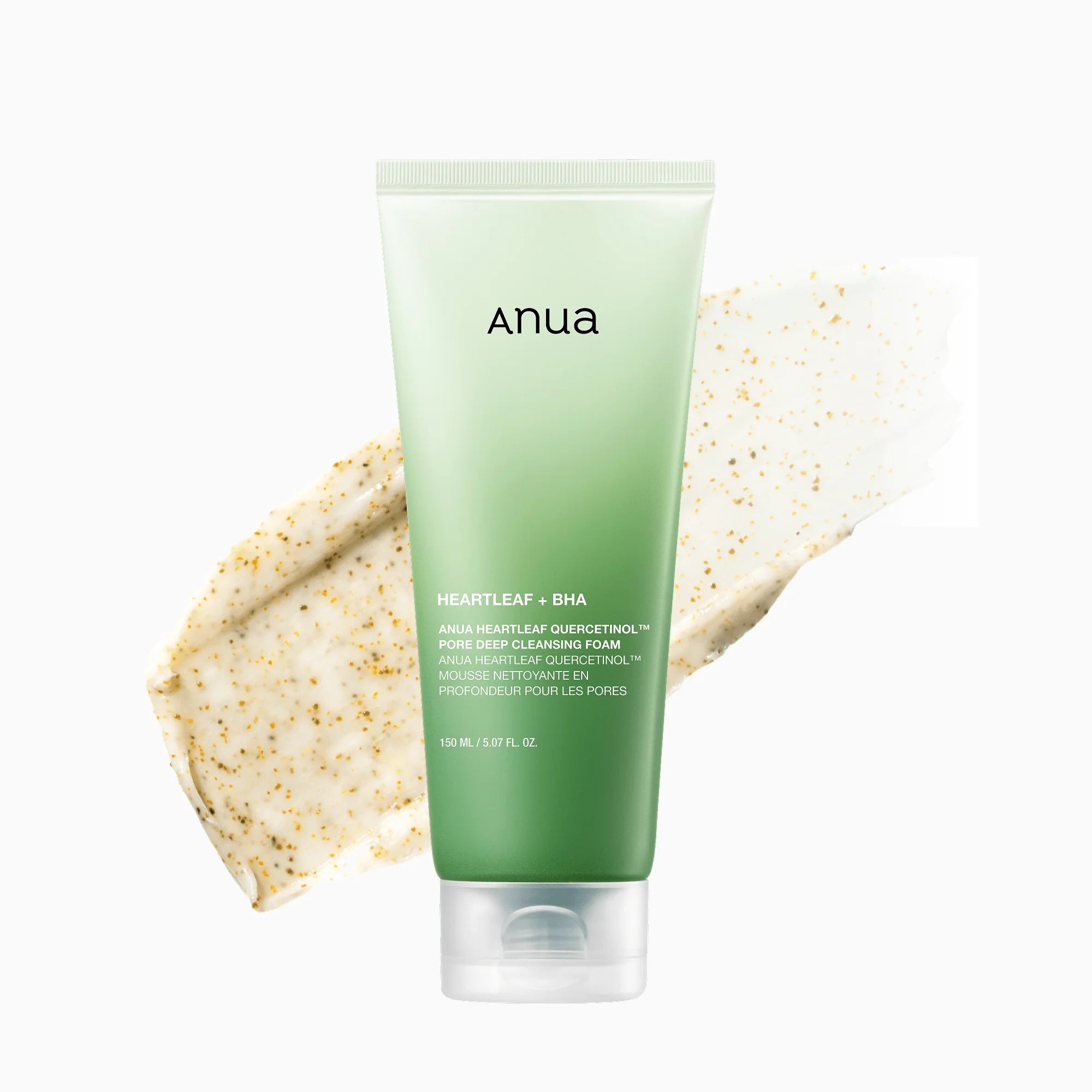 Anua - Heartleaf Quercetinol Pore Deep Cleansing Foam (150ml)