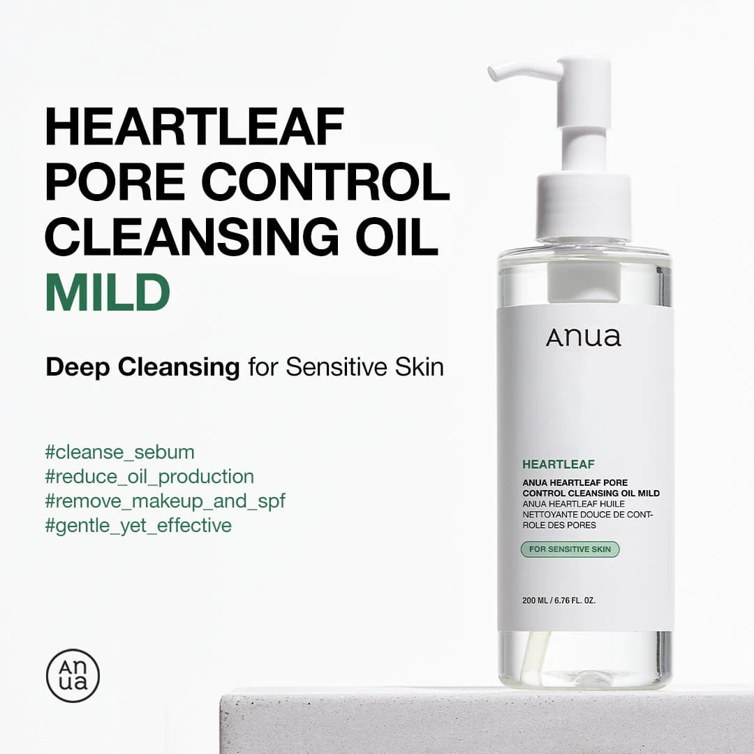 Anua - Heartleaf Pore Control Cleansing Oil Mild (200 ml)