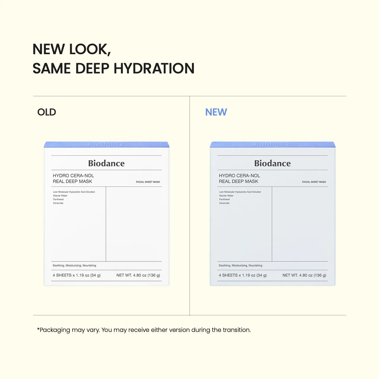 BIODANCE – Hydro Cera-Nol Real Deep Mask